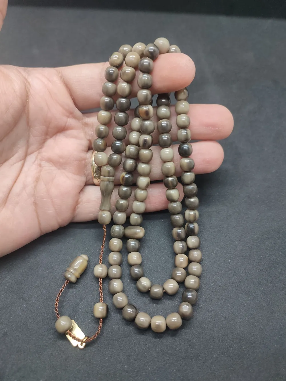 Zeyn Usta Eseri̇ Sıkma Kehri̇bar Namaz Tesbi̇hi̇ küçük resim 5