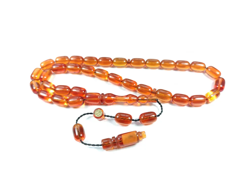 Hayyani̇ Usta İşi̇ İmzalı Mühürlü Zar Kehri̇bar küçük resim 2