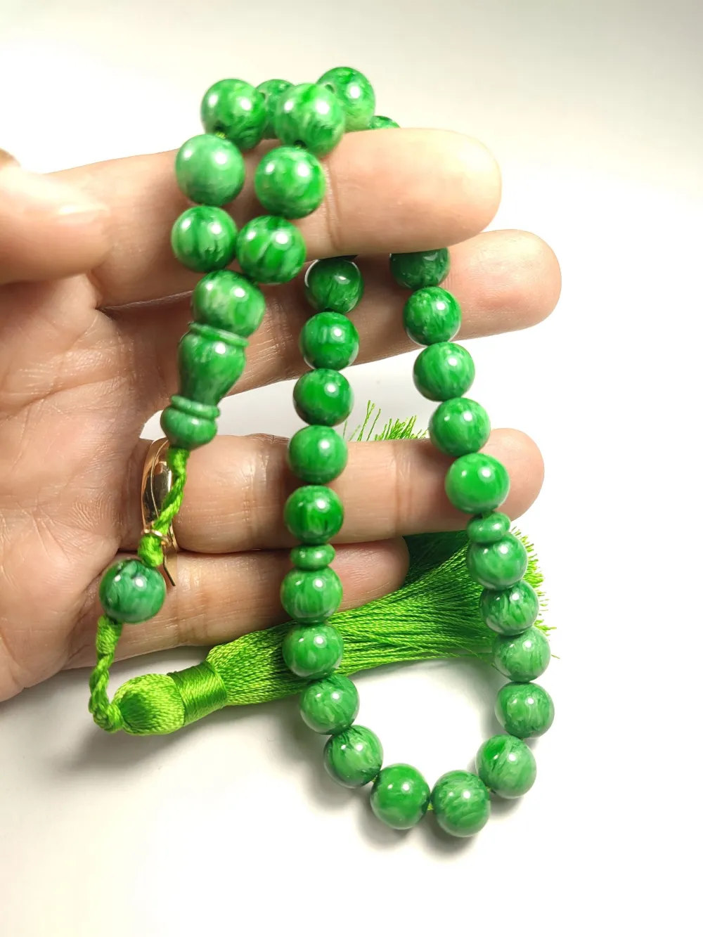 Ebu Zeyn Usta İşi̇ İmzalı Osmanlı Torunu Sıkma Kehri̇bar küçük resim 5