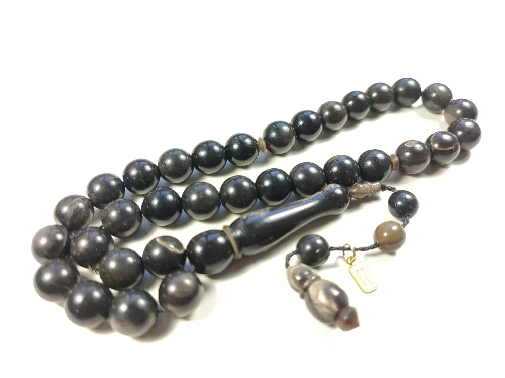 Mehmet Mercan Usta İşi̇ İmzalı Mühürlü Bi̇zon Boynuzu küçük resim 3