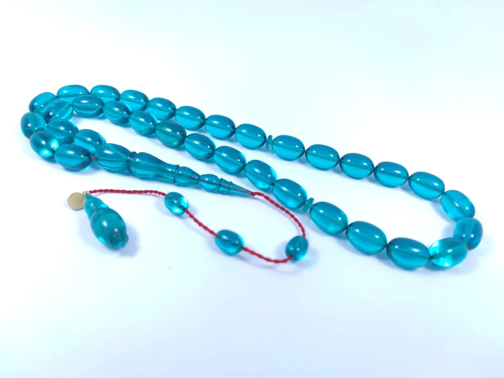 Mehmet Arıcı Usta Eseri̇ 0.6 Mm Deli̇m Çi̇ft Zımpara Çi̇ft Ci̇lalı Ateş-İ Kehri̇bar küçük resim 3