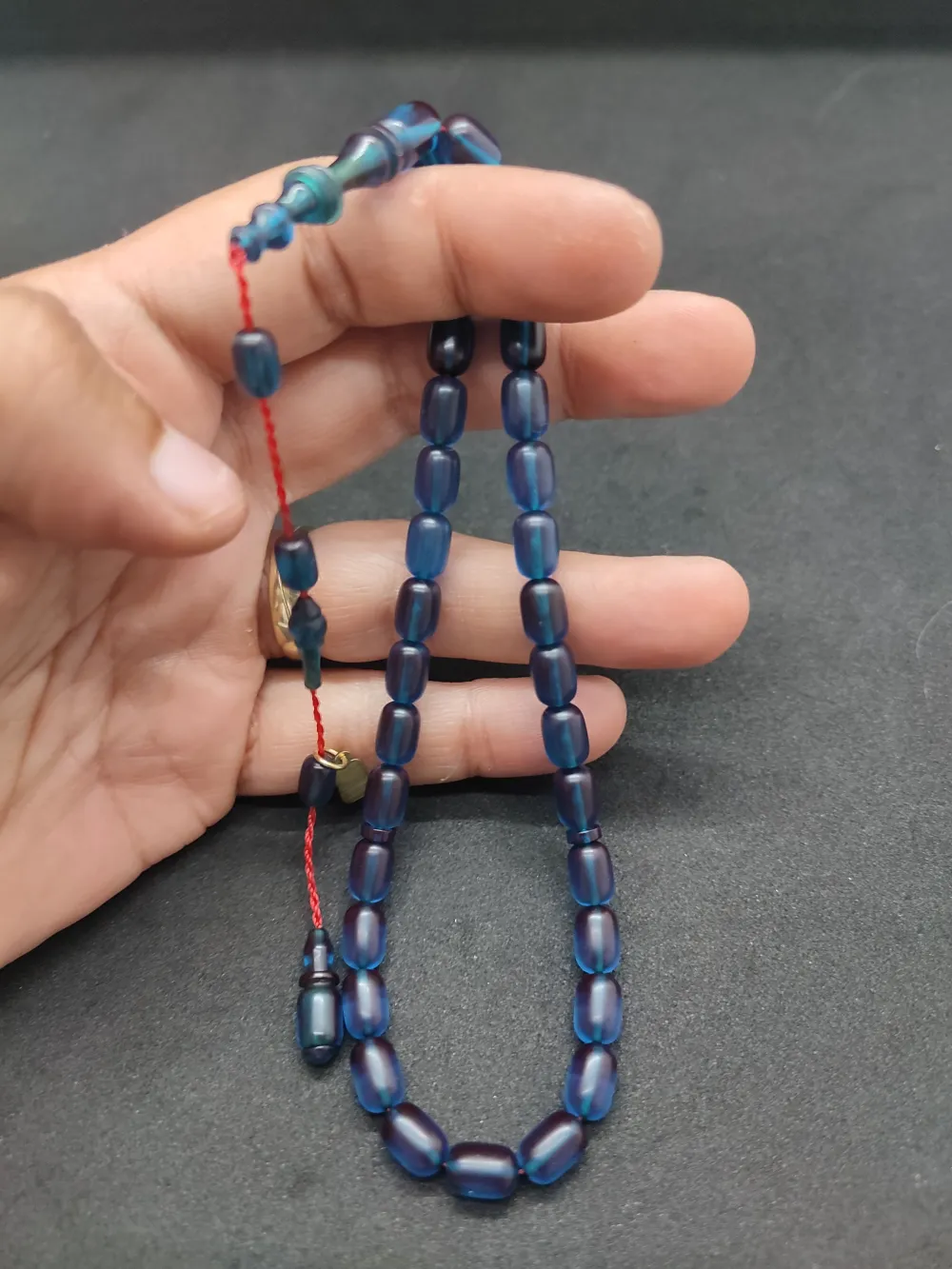 Furkan Gül Usta Eseri̇ El Boy İmame Halkalı Ateş-İ Kehri̇bar küçük resim 2