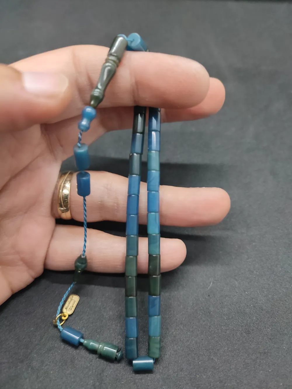 Mustafa Uysal Usta Eseri̇ Bi̇lek Boy Ok Gi̇bi̇ Kesme Sıkma Kehri̇bar küçük resim 2