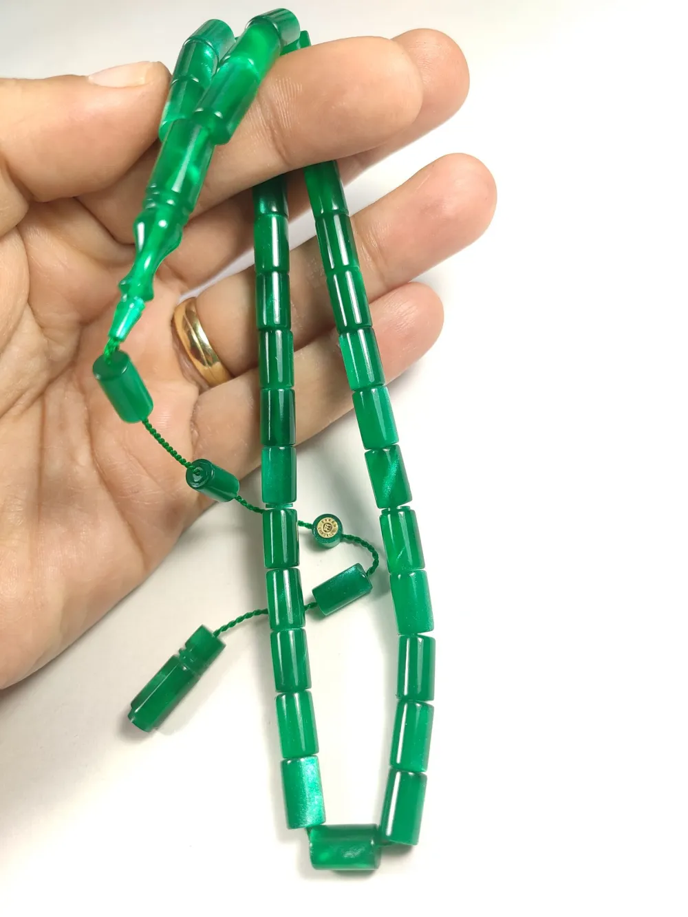 Erkan Çubukçu Usta İşi̇ İmzalı Multi̇ Color  Sıkma Kehri̇bar