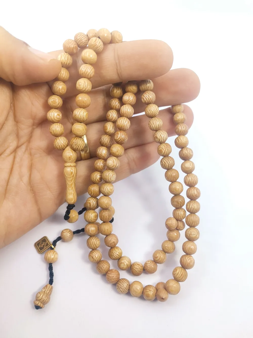 Hali̇l Hi̇lmi̇ Usta Eseri̇ Naturel Çınar Ağacı Tesbi̇h küçük resim 4