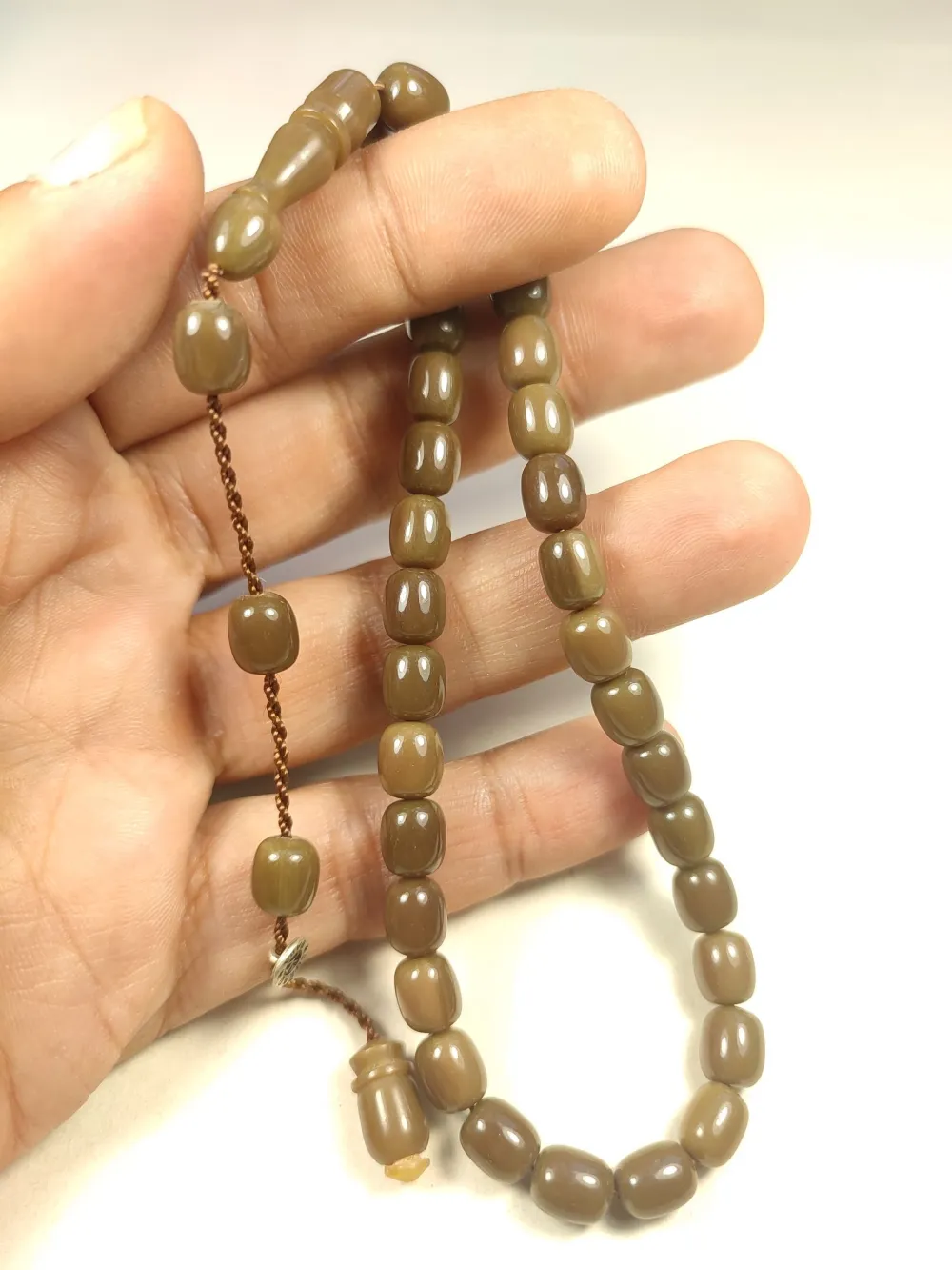 Şükrü Baba Usta İşi̇ İmzalı Mühürlü Bi̇lek Boy Kanayan Bağa küçük resim 5