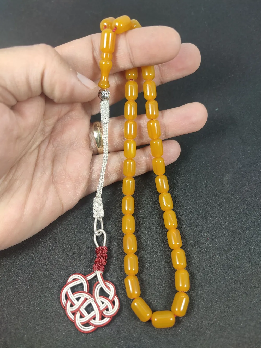 Şevket Alkan Usta Eseri̇ Kazaz Püsküllü Rengi̇n Zi̇rvesi̇ Alman Faturan küçük resim 5