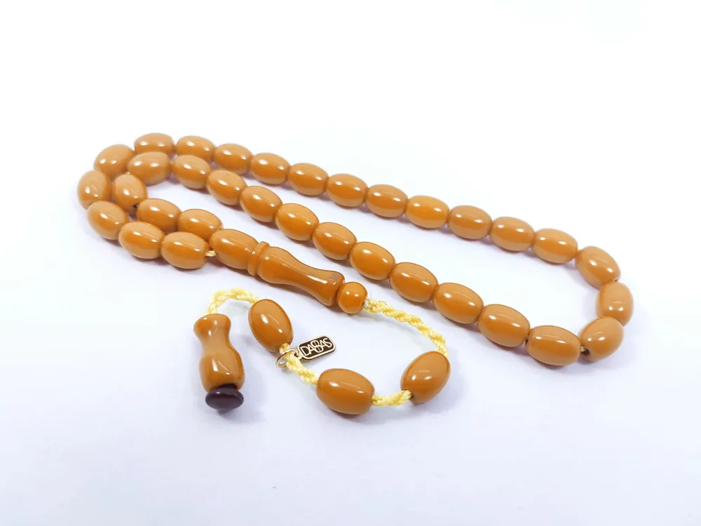 Muhammed Dabbas Usta Eseri̇ Osmanlı Torunu (Osmanlıya En Yakın) Sıkma Kehri̇bar