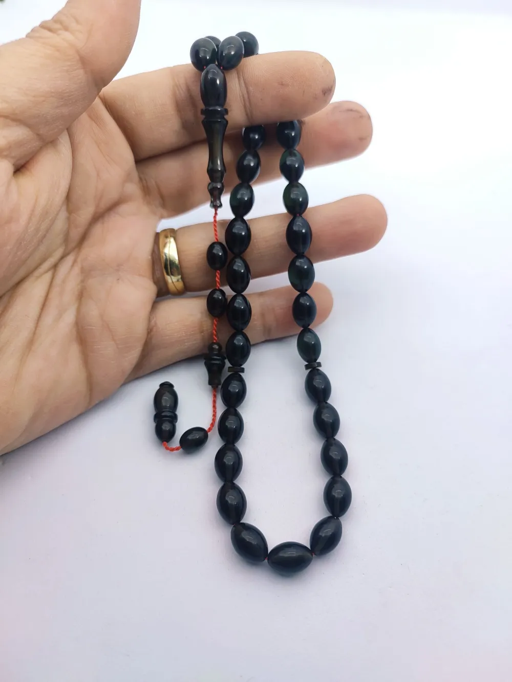 Ahmet Eryılmaz Usta Eseri̇ 0.6 Deli̇m Çi̇ft Ci̇lalı Alman Sıkma Kehri̇bar küçük resim 5