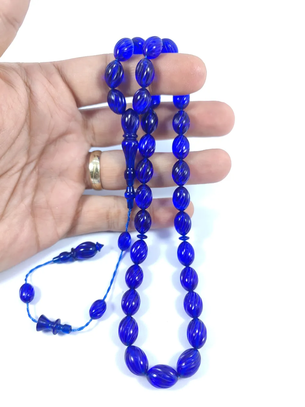 Efsane Usta Muhammed Erden Vıp Seri̇si̇ Kalem Oyma Alman Zar Kehri̇bar küçük resim 4