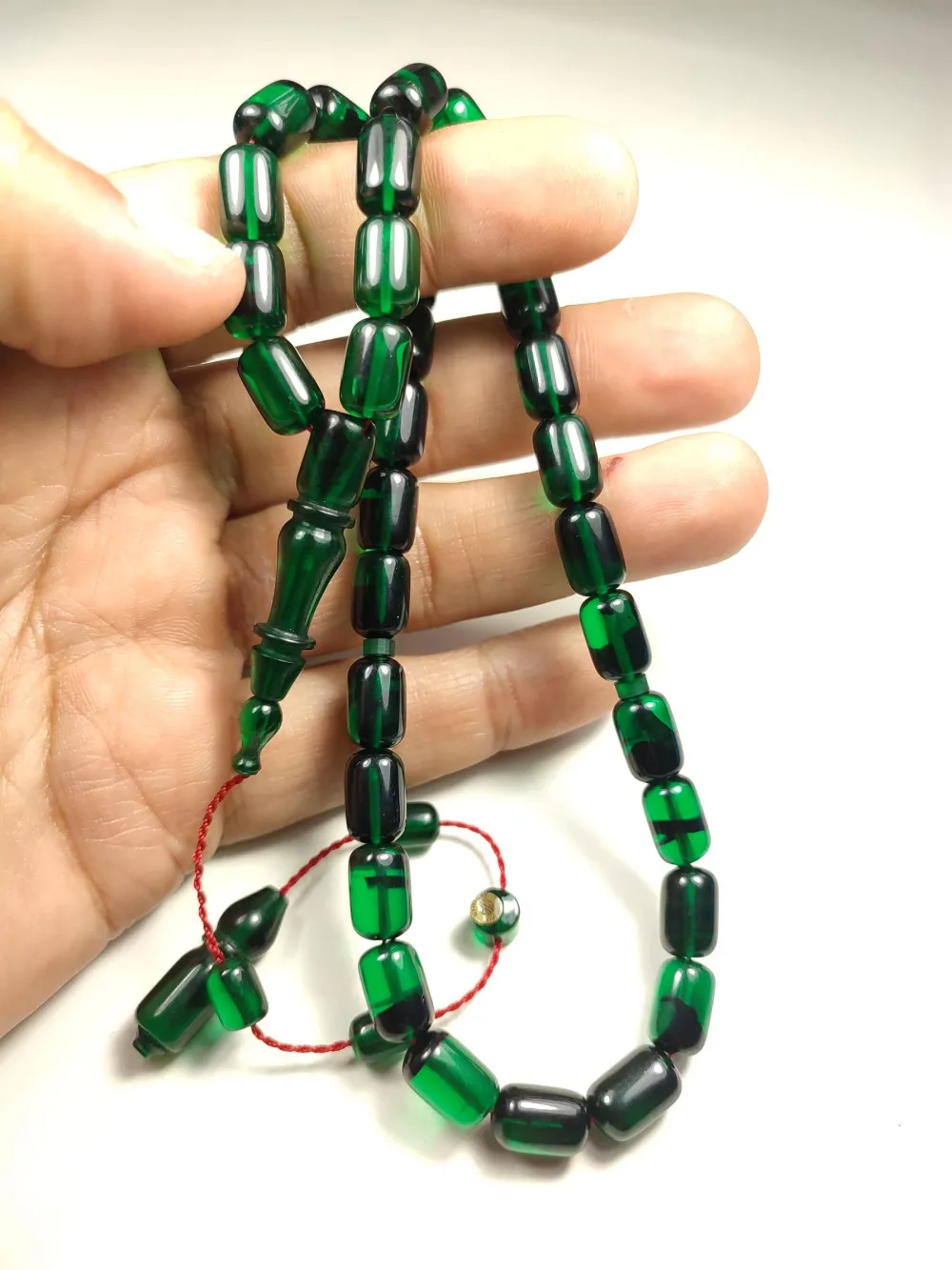 Mahmut Akdamar Usta Eseri̇ İmzalı Sıkma Kehri̇bar küçük resim 5