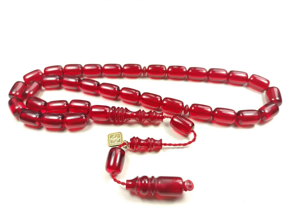 Hali̇l Hi̇lmi̇ Usta İmzalı Aykırı Renk Osmanlı Ateş Kehri̇bar küçük resim 4