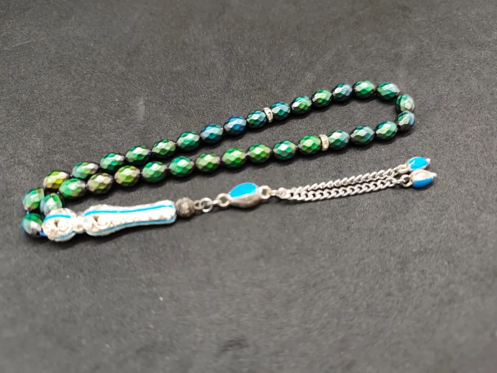 Telkari̇ Püskül Kombi̇nli̇ El Isısına Göre 7 Renk Deği̇şti̇ren Hi̇s Taşı küçük resim 2