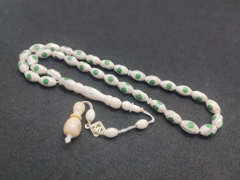 İskeçeli̇ Cemi̇l Usta Eseri̇ Bronz Çakımlı Mi̇neli̇  Deve Kemi̇ği̇ küçük resim 2