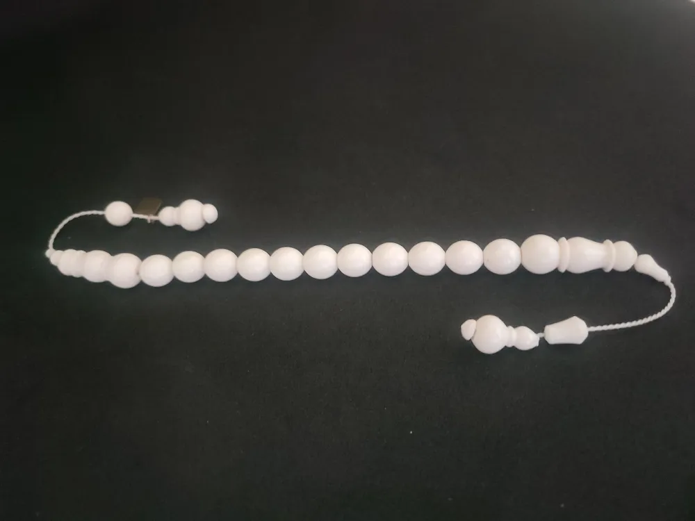 İskeçeli̇ Cemi̇l Usta Eseri̇ Çi̇ft İmame Zaza Model Naturel Deve Kemi̇ği̇ küçük resim 2