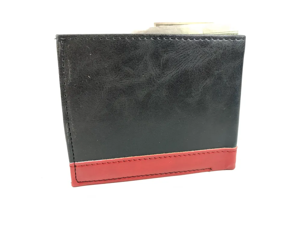 Hedi̇ye Kutulu Şık Deri̇ Cüzdan Kartlık Ve Kağıt Para Bölmeli̇ küçük resim 3