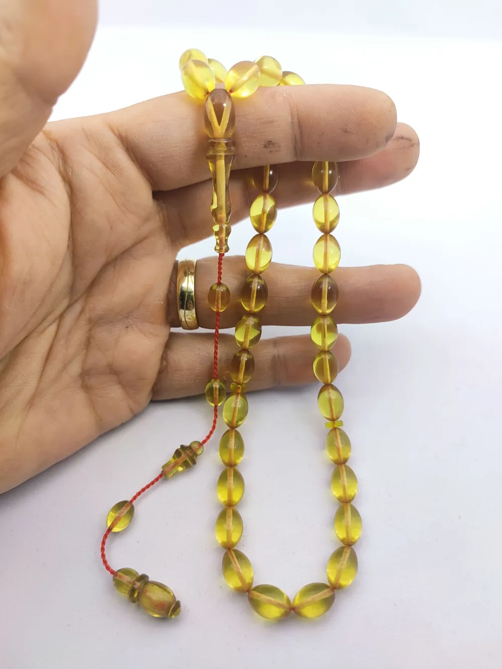 Ahmet Eryılmaz Usta Eseri̇ 0.6 Deli̇m Çi̇ft Ci̇lalı Alman Zar  Kehri̇bar küçük resim 5