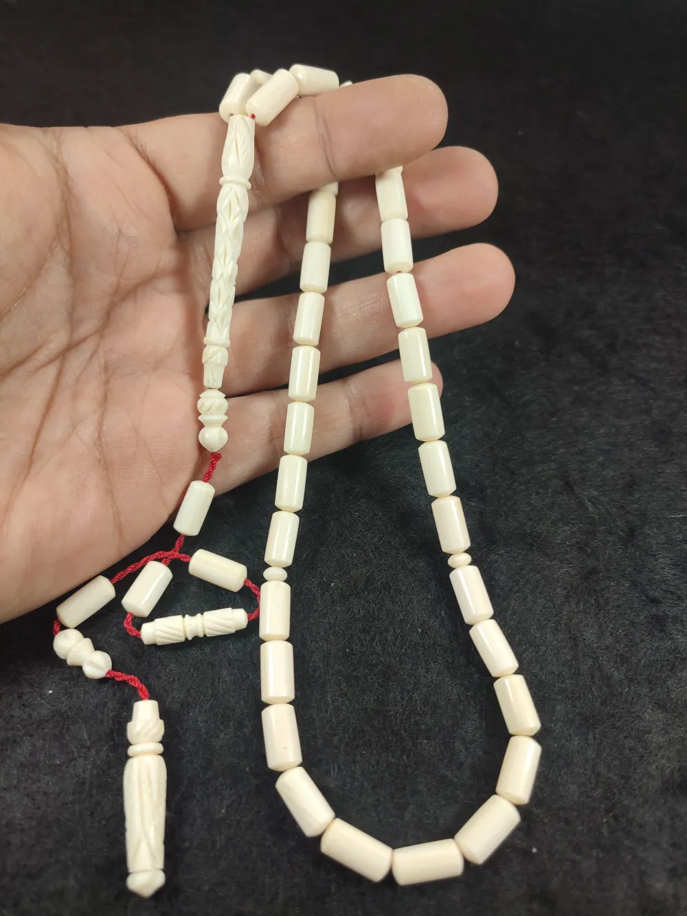 Şevket Alkan Usta Eseri̇  Kalem Oyma Mevlevi̇ Model İmame Hi̇tame  30 Gr Fi̇l Di̇şi̇ küçük resim 4