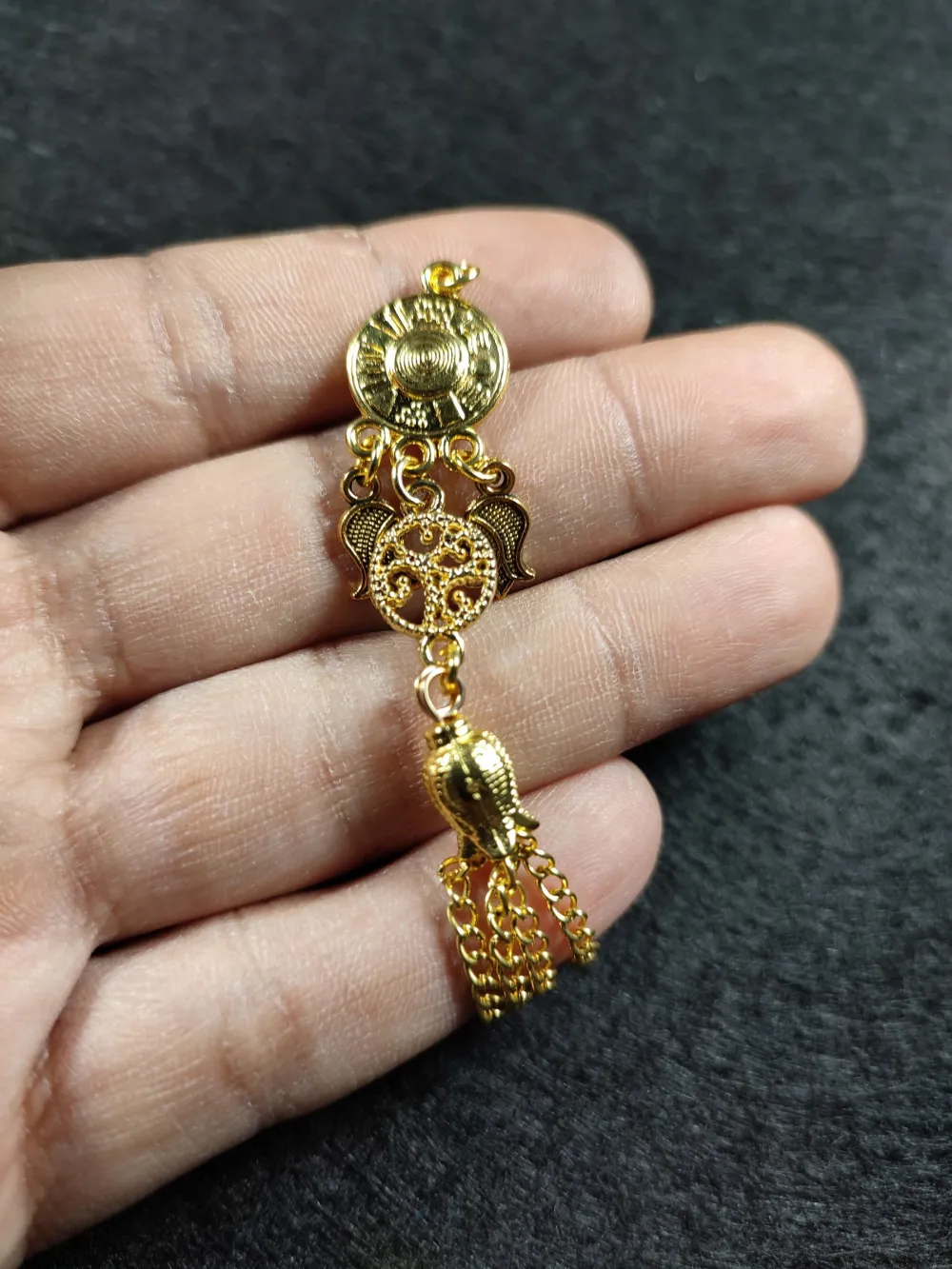 Alman Gümüş Tesbi̇h Püskülü küçük resim 2