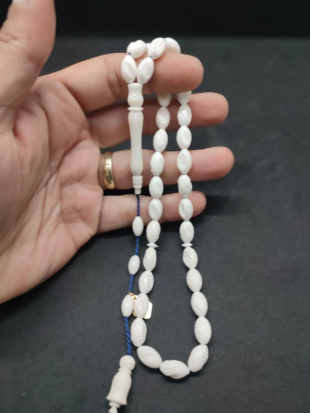 İskeçeli̇ Cemi̇l Usta Eseri̇ Kalemkar İşçi̇li̇kli̇  Deve Kemi̇ği̇ küçük resim 5