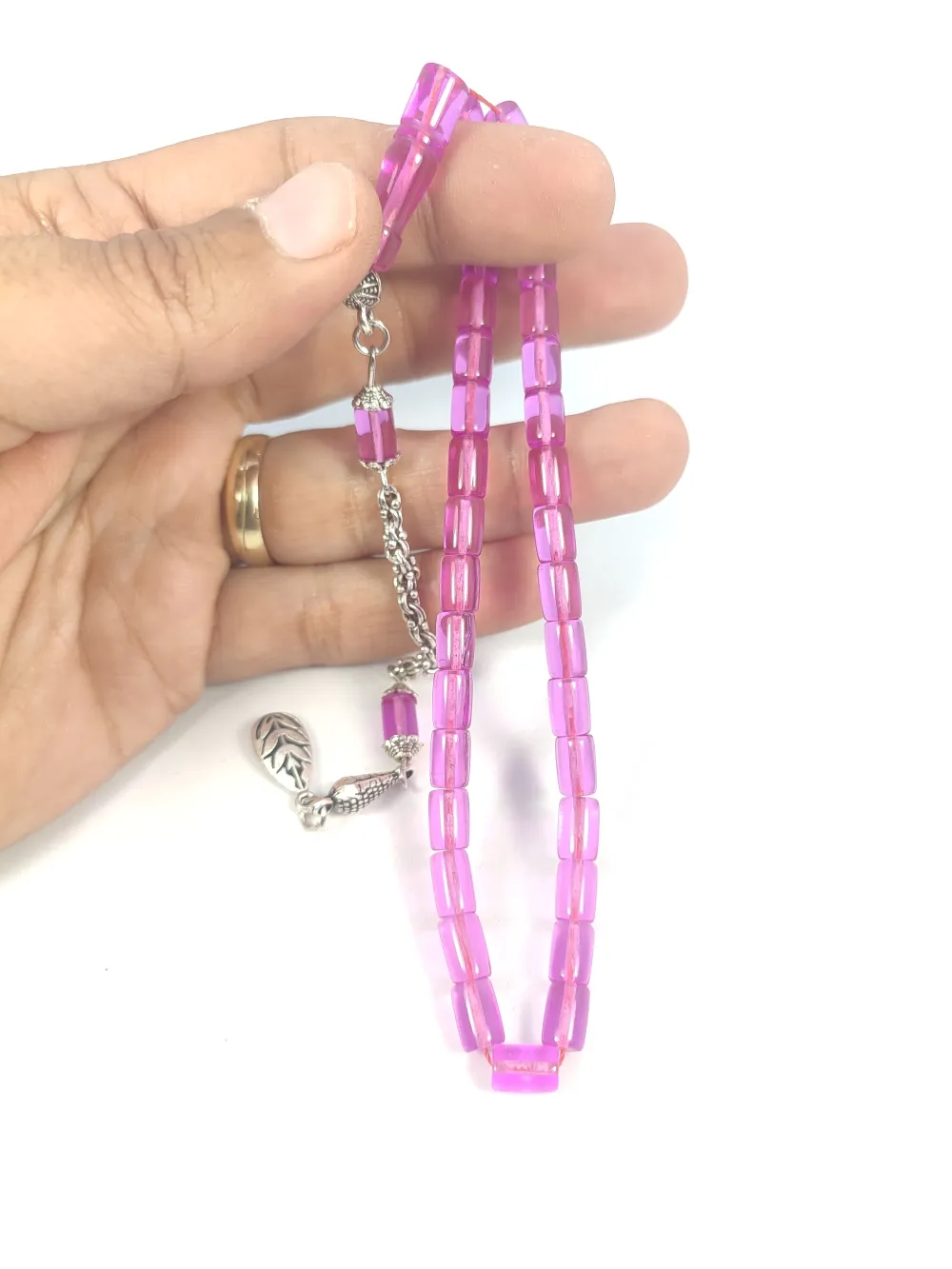 Şevket Alkan Usta Eseri̇ Alman Gümüş Püsküllü Aykırı Renk El Boy Uçak Camı küçük resim 5