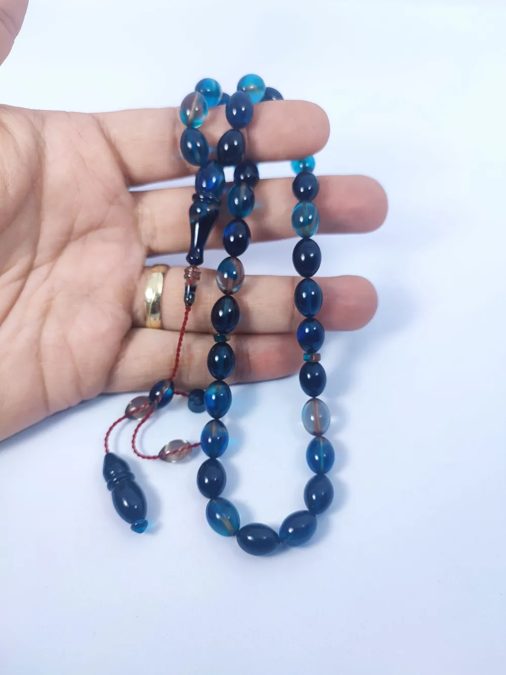 Muhammed Taci̇r Usta Eseri̇ 0.6 Deli̇m Çi̇ft Ci̇lalı Ateş-İ Kehri̇bar küçük resim 4