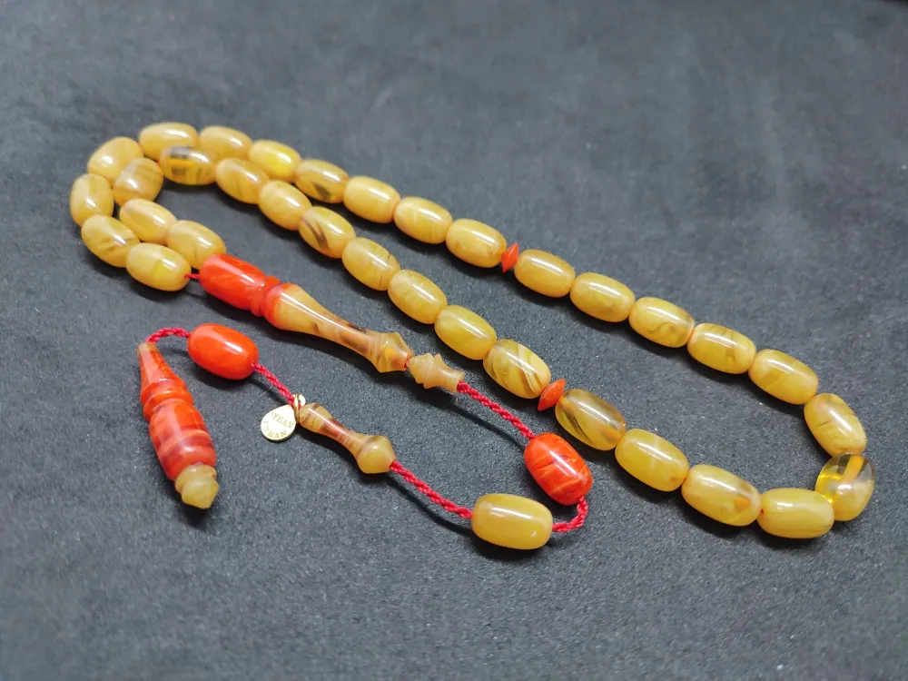 Ayhan Turan Usta Eseri̇ Ful Hare Ful Damar Eski̇ 0.6 Mm Deli̇m Sıkma Kehri̇bar