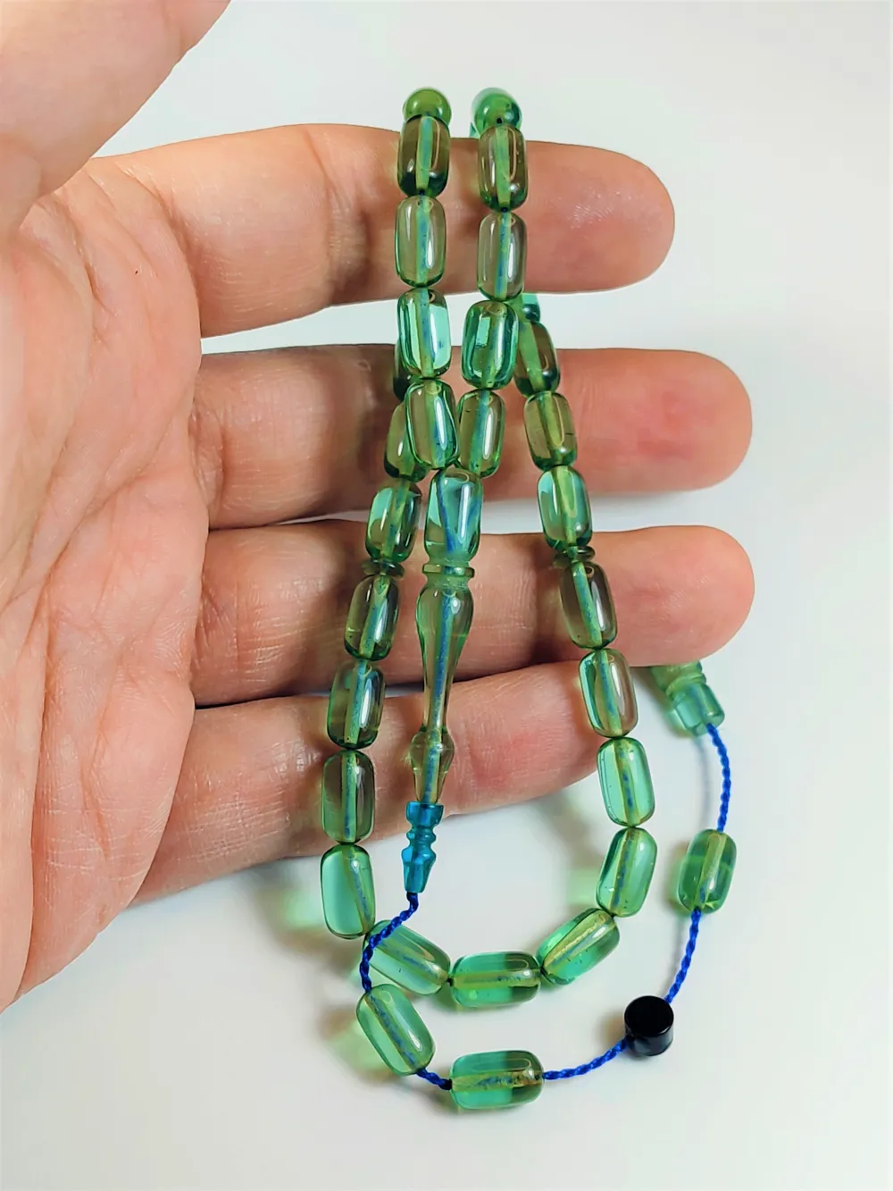 Mehmet Sancaktar Usta İşi̇ İmzalı Mühürlü İmame Oturtma   Zar Kehri̇bar küçük resim 4