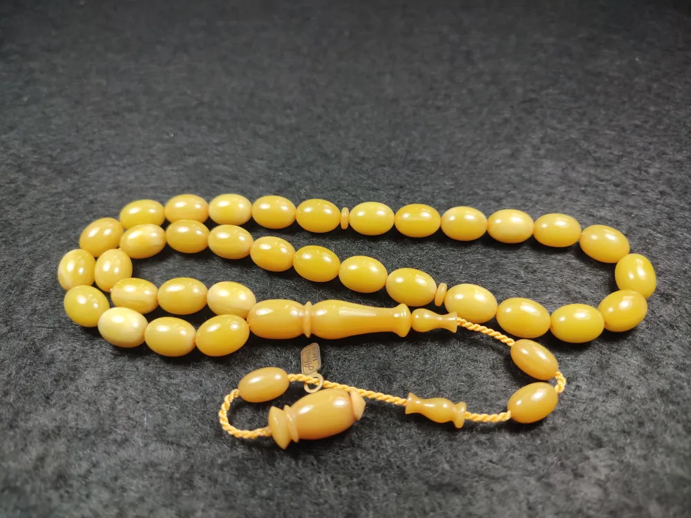 Ahmet Emi̇n Usta Eseri̇ Kuru Torna El Ci̇lalı Sıkma Kehri̇bar küçük resim 2