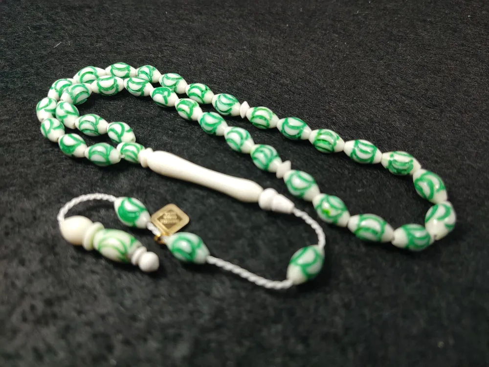 İskeçeli̇ Cemi̇l Usta İşi̇ İmzalı Mi̇neli̇ Deve Kemi̇ği̇