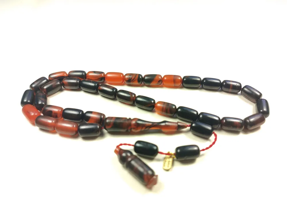 Ayhan Turan Usta İşi̇ İmzalı Sıkma Kehri̇bar küçük resim 2