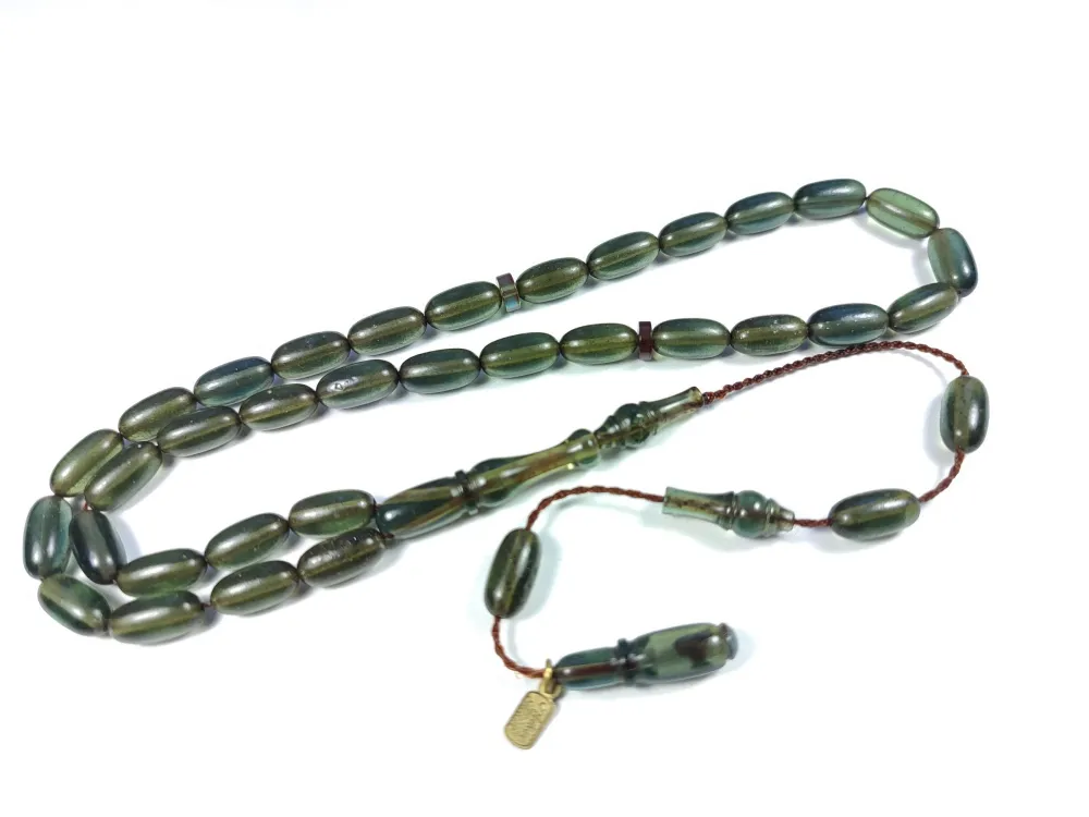 Ayhan Turan Usta İşi̇ İmzalı 0.6 Mi̇li̇m Şeffaf Deli̇m Sıkma Kehri̇bar