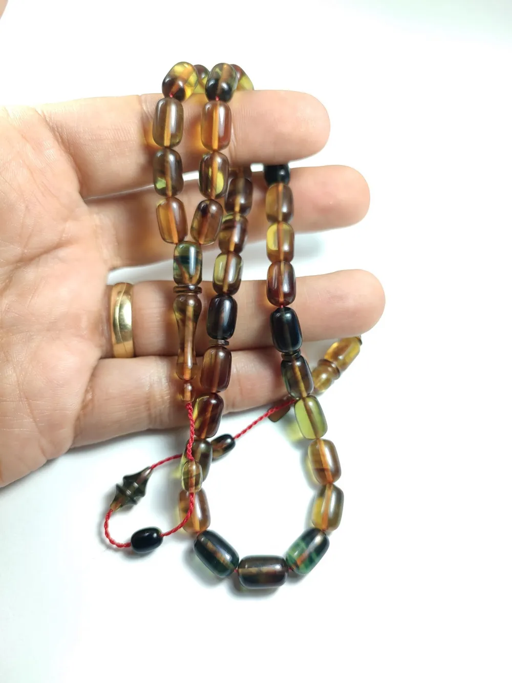 Ayhan Turan Usta İşi̇ İmzalı Mühürlü Ateş Kehri̇bar küçük resim 5