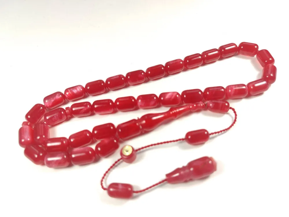 Erkan Çubukçu Usta İşi̇ İmzalı Multi̇ Color  Sıkma Kehri̇bar küçük resim 3