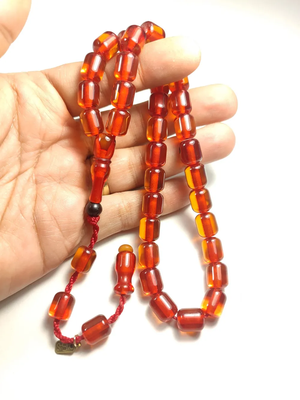 Muhammed Dabbas Usta İşi̇ İmzalı Ateş-İ Kehri̇bar küçük resim 5