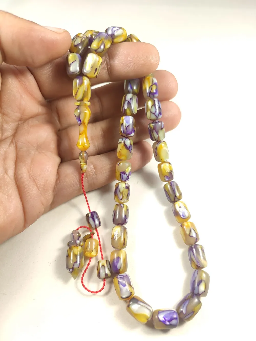 Dalgıç Usta İşi̇ İmzalı Mühürlü  Fransız  Galali̇t küçük resim 5