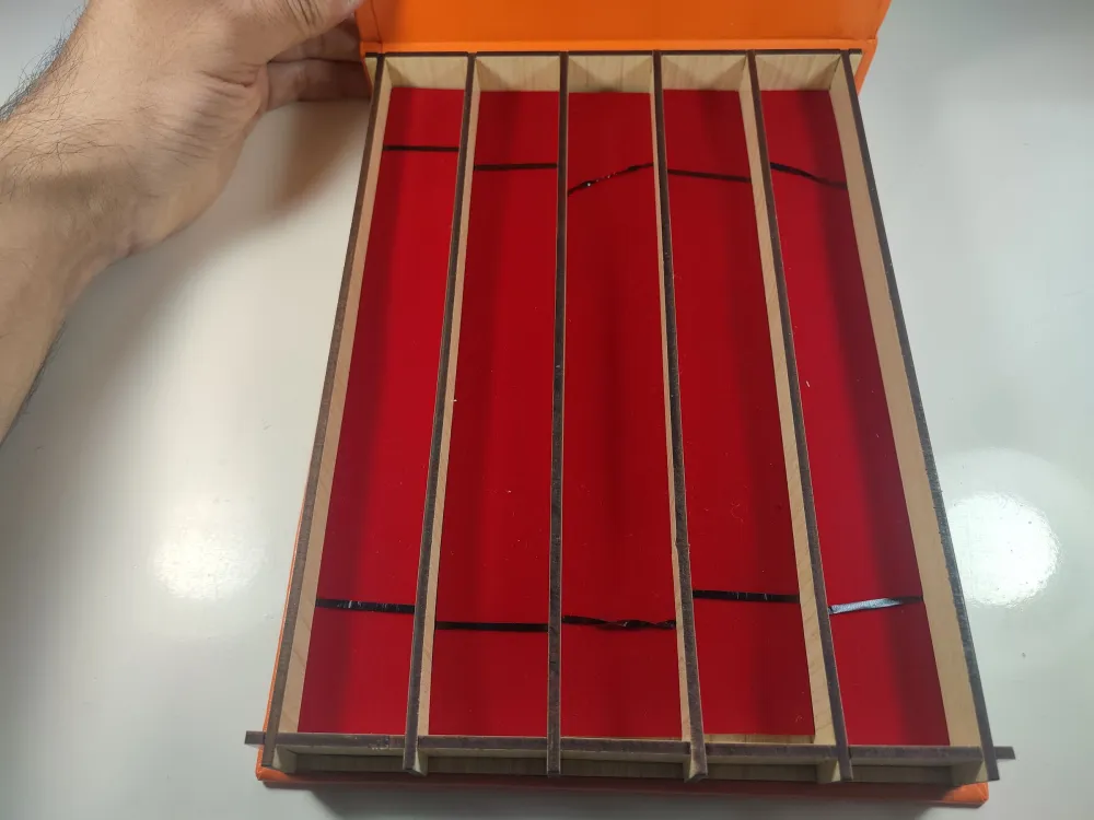 Lüx Deri̇ 5 Li̇ Tesbi̇h Kutusu küçük resim 3