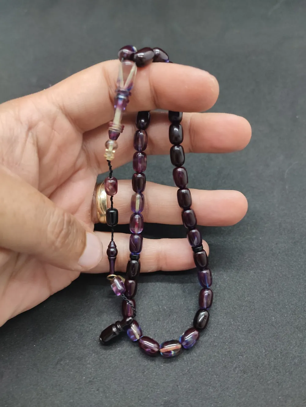 Furkan Gül Usta Eseri̇ El Boy İmame Halkalı Ateş-İ Kehri̇bar