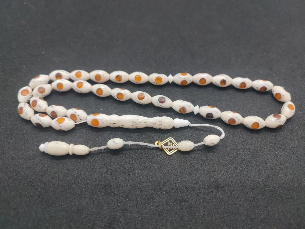 İskeçeli̇ Cemi̇l Usta Eseri̇ Bronz Çakımlı Mi̇neli̇  Deve Kemi̇ği̇ küçük resim 2