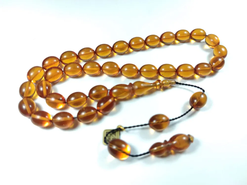 Hakan Kaya Usta İşi̇ İmzalı Kalem Oyma Alman Zar Kehri̇bar küçük resim 3