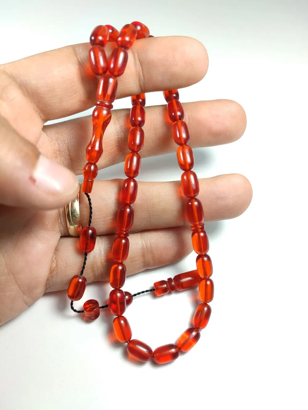 Mahmut Akdamar Usta İşi̇ İmzalı Mühürlü Zar Kehri̇bar küçük resim 5