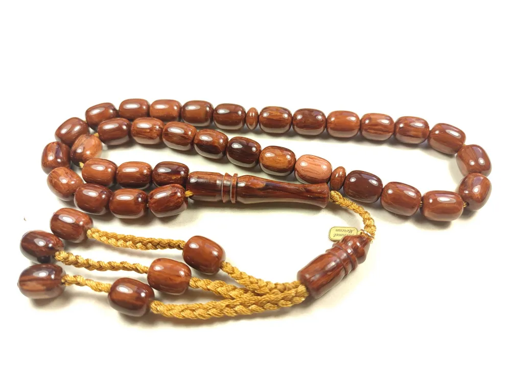 Mehmet Mercan Usta İmzalı Zaza  Model Sıkma Kehri̇bar küçük resim 2