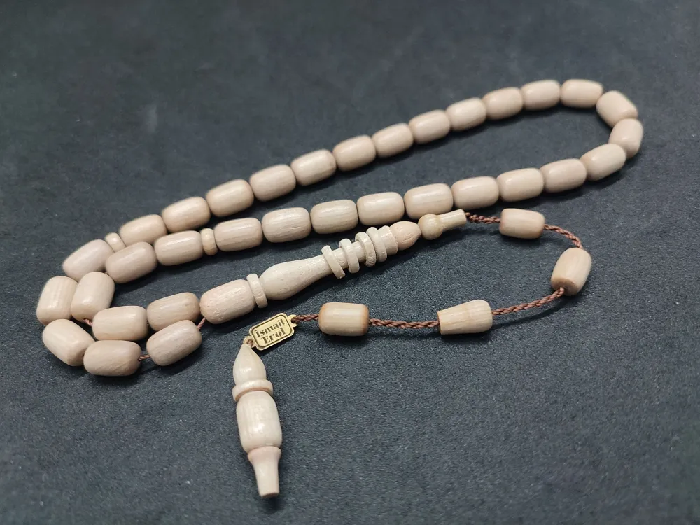 İsmai̇l Erol Usta İşi̇ İmzalı Halkalı İmame Naturel Fi̇ldi̇şi̇ Ağacı