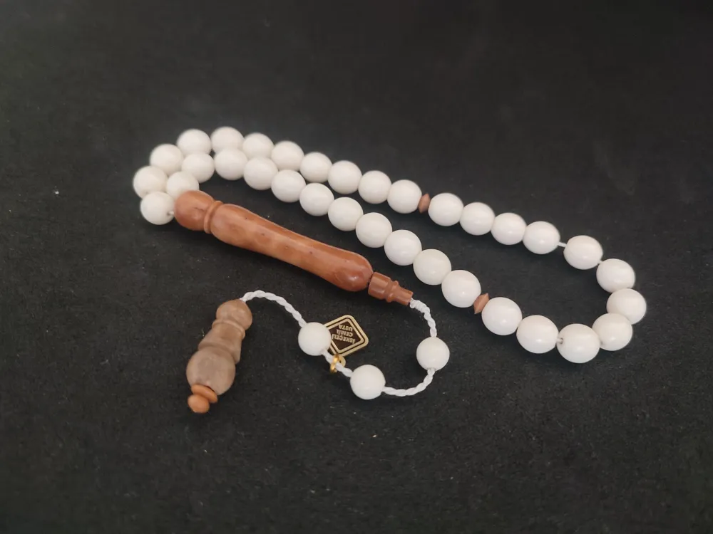 İskeçeli̇ Cemi̇l Usta Eseri̇  Çi̇ft Zımpara Çi̇ft Ci̇lalı Deve Kemi̇ği̇ küçük resim 2