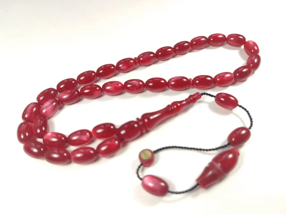 Muhammed Taci̇r Usta İşi̇ İmzalı Multi̇ Color  Sıkma Kehri̇bar