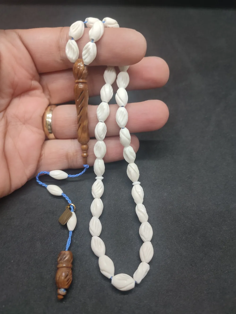 Hakan Kaya Usta Eseri̇ Kuka Kombi̇nli̇ Full Kalem Oyma Deve Kemi̇ği̇ küçük resim 3