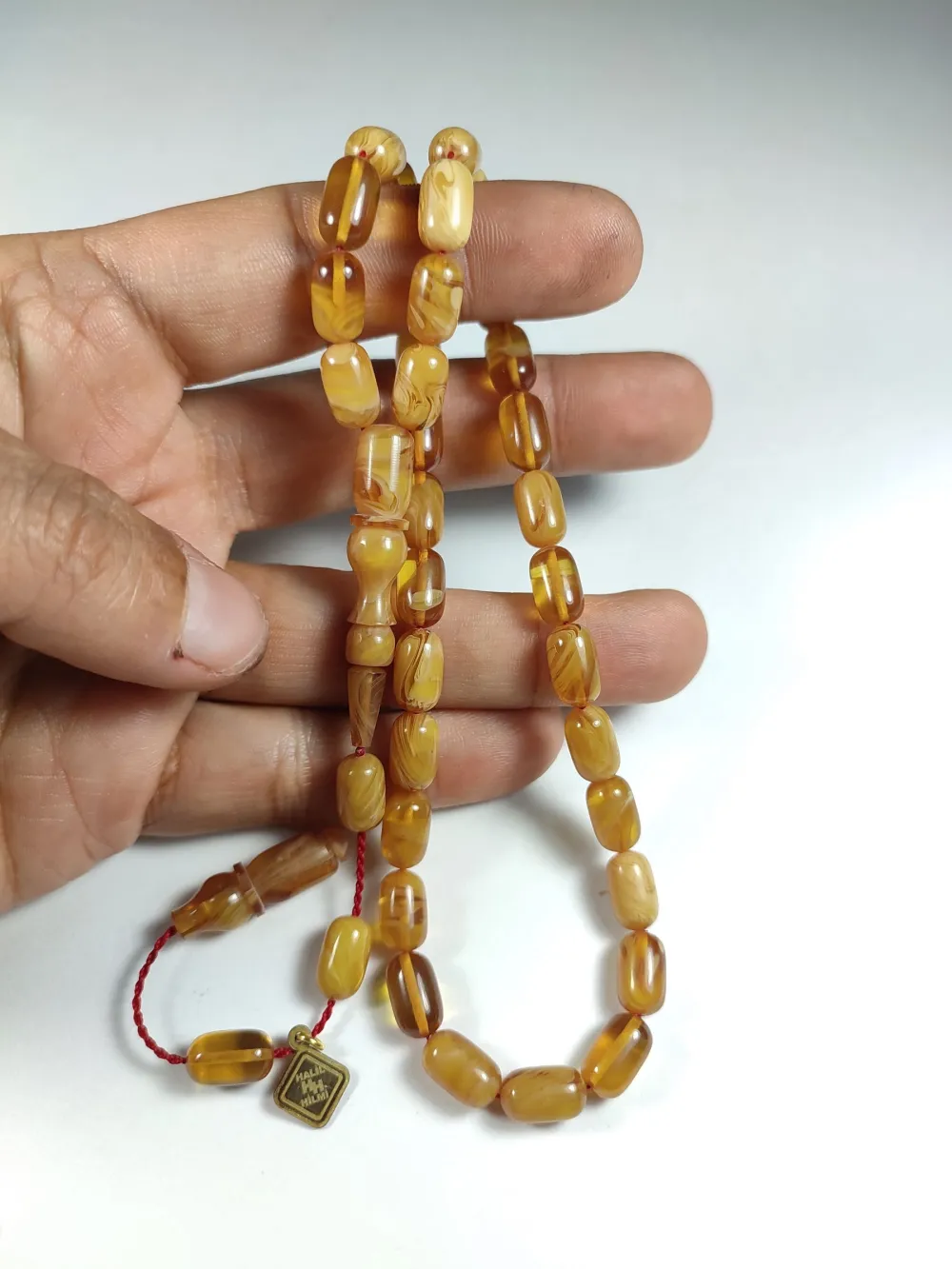 Hakan Kaya Usta İşi̇ İmzalı Sıkma Kehri̇bar küçük resim 4