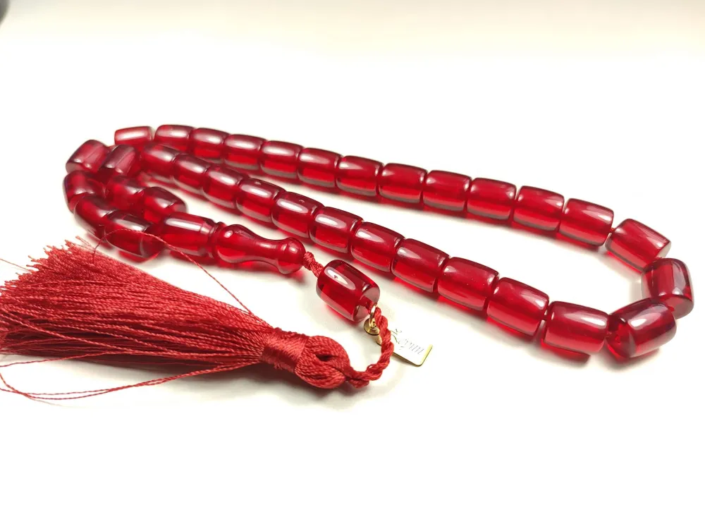 Ebu Zeyn Usta İşi̇ İmzalı Aykırı Renk Osmanlı Ateş Kehri̇bar