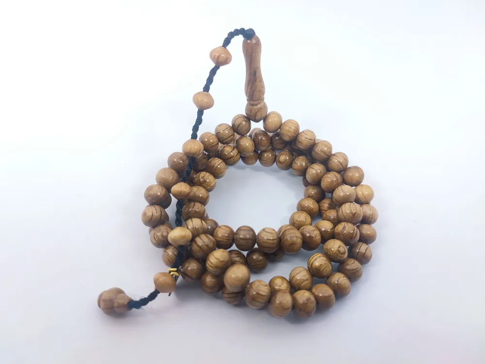 Hali̇l Hi̇lmi̇ Usta Eseri̇ Naturel Kördi̇ken Ağacı Tesbi̇h küçük resim 3