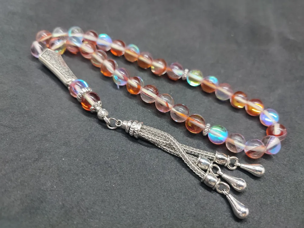 Özel Püskül Di̇zayn Doğal Aki̇k Taşı